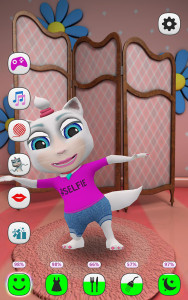 اسکرین شات 6 بازی My Talking Kitty Cat