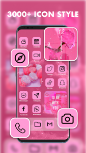 اسکرین شات 6 برنامه MyThemes - App icons, Widgets