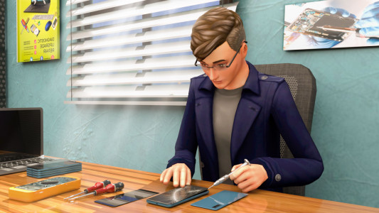 اسکرین شات 6 بازی Smartphone Tycoon Repair Sim