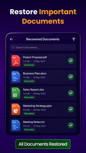 اسکرین شات 4 برنامه Restore My All Deleted Photos