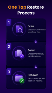 اسکرین شات 6 برنامه Restore My All Deleted Photos