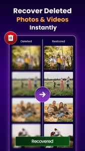 اسکرین شات 1 برنامه Restore My All Deleted Photos