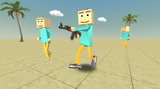 اسکرین شات 2 بازی TooBold - Shooter with Sandbox