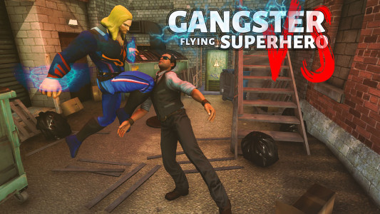 اسکرین شات 5 بازی Gangster Target Superhero Game