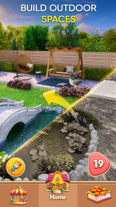 اسکرین شات 2 بازی Garden & Home: Design Game