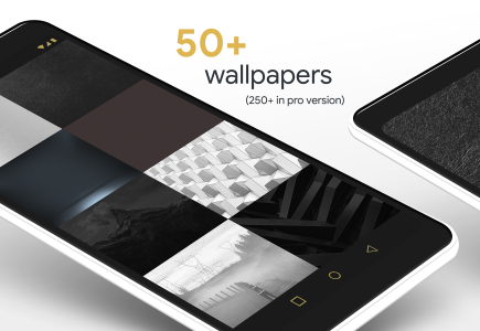 اسکرین شات 4 برنامه Gold Leaf - Icon Pack