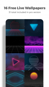 اسکرین شات 3 برنامه Rad Walls - Live Wallpapers