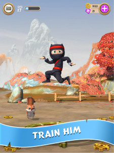 اسکرین شات 2 بازی Clumsy Ninja