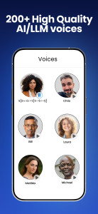 اسکرین شات 2 برنامه NaturalReader - Text to Speech