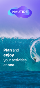 اسکرین شات 1 برنامه Nautide: Tides, Wind, Waves +