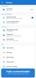 اسکرین شات 6 برنامه Mobile Tracker - Family GPS
