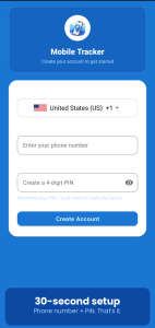 اسکرین شات 1 برنامه Mobile Tracker - Family GPS