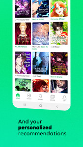اسکرین شات 6 برنامه WEBTOON: Manga, Comics, Manhwa