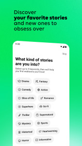 اسکرین شات 3 برنامه WEBTOON: Manga, Comics, Manhwa
