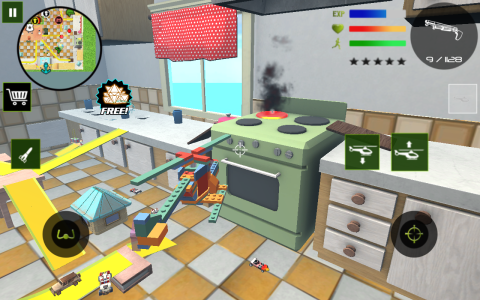 اسکرین شات 1 بازی Army Toys Town
