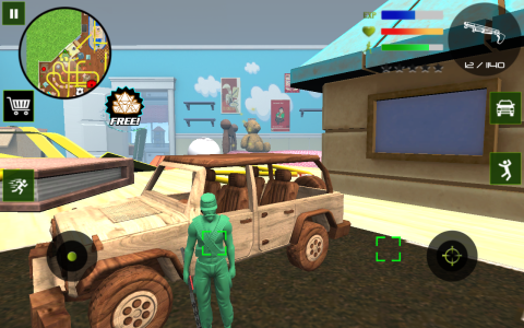 اسکرین شات 4 بازی Army Toys Town