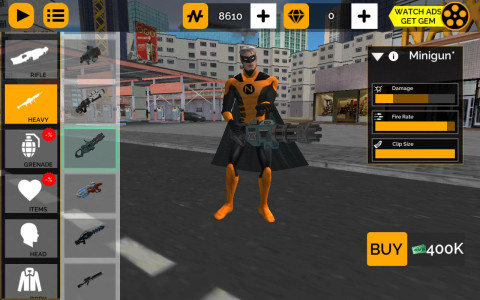اسکرین شات 8 بازی Naxeex Superhero
