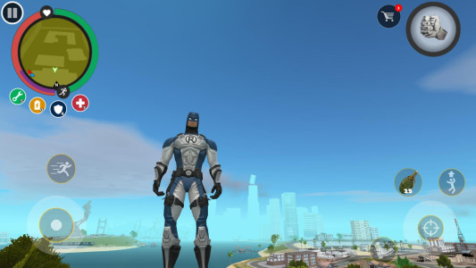 اسکرین شات 7 بازی Rope Hero: Mafia City Wars