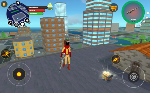 اسکرین شات 1 بازی Stick Superhero: Rising Force