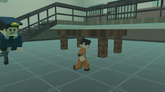 اسکرین شات 1 بازی Block Prison Run: Escape Game