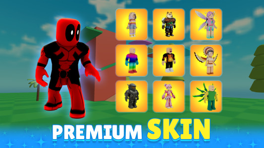 اسکرین شات 3 بازی Obby Block World: Lava Fall