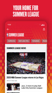 اسکرین شات 2 برنامه NBA: Live Games & Scores