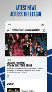 اسکرین شات 6 برنامه NBA: Live Games & Scores