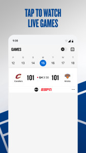 اسکرین شات 2 برنامه NBA: Live Games & Scores