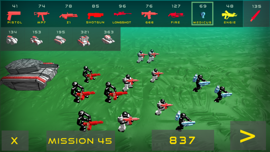 اسکرین شات 3 بازی Battle Simulator: Stickman v.s
