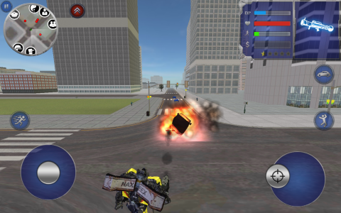 اسکرین شات 3 بازی Pickup Truck Robot