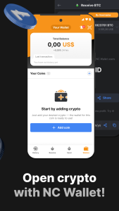 اسکرین شات 8 برنامه NC Wallet: Crypto Without Fees