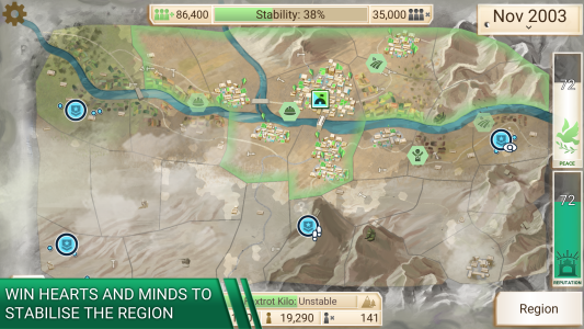 اسکرین شات 4 بازی Rebel Inc.