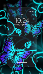 اسکرین شات 1 برنامه Butterfly Wallpaper