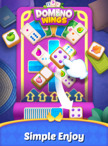 اسکرین شات 3 بازی Domino Wings: Merge Island
