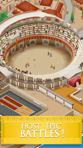 اسکرین شات 4 بازی Idle Gladiator Empire Tycoon