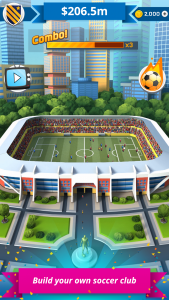 اسکرین شات 1 بازی Tip Tap Soccer