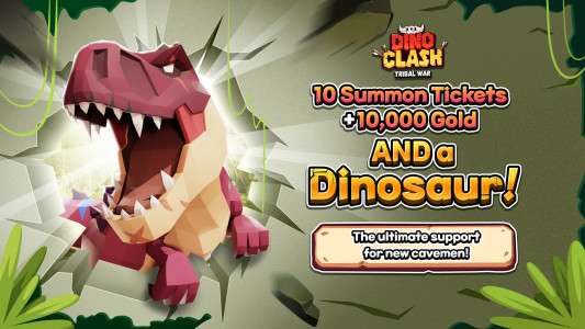 اسکرین شات 5 بازی Dino Clash: Tribal War