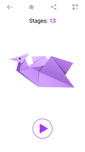 اسکرین شات 3 برنامه Origami Dinosaurs And Dragons