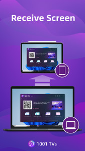 اسکرین شات 5 برنامه Screen Mirroring - 1001 TVs