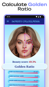 اسکرین شات 4 برنامه Beauty Calculator Pretty Scale