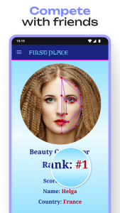 اسکرین شات 2 برنامه Beauty Calculator Pretty Scale