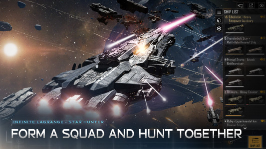 اسکرین شات 6 بازی Star Hunter-Infinite Lagrange