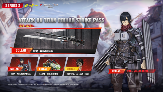 اسکرین شات 2 بازی Blood Strike x Attack on Titan