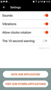 اسکرین شات 5 برنامه Boxing Round Interval Timer