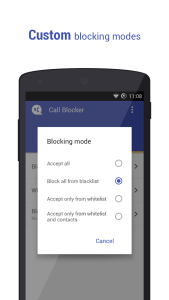 اسکرین شات 2 برنامه Call Blocker - Blacklist