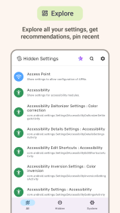 اسکرین شات 7 برنامه Settings: All Quick Access
