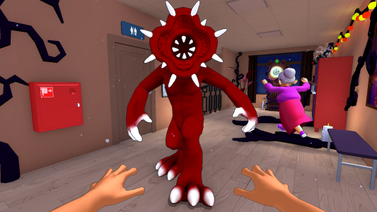 اسکرین شات 1 بازی Stranger School: Prank Games