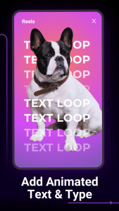 اسکرین شات 2 برنامه Pinreel - Reels & Shorts Maker