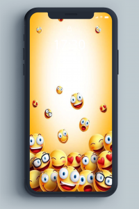 اسکرین شات 3 برنامه Emoji Wallpaper