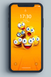 اسکرین شات 8 برنامه Emoji Wallpaper